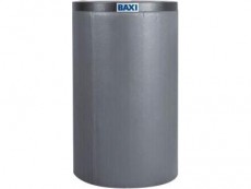 Baxi UBT 160 GR Водонагреватель косвенного нагрева (бойлер), напольный, 35,4 кВт, накопительный, с серым кожухом, из эмалированной стали, емкостью 160 л