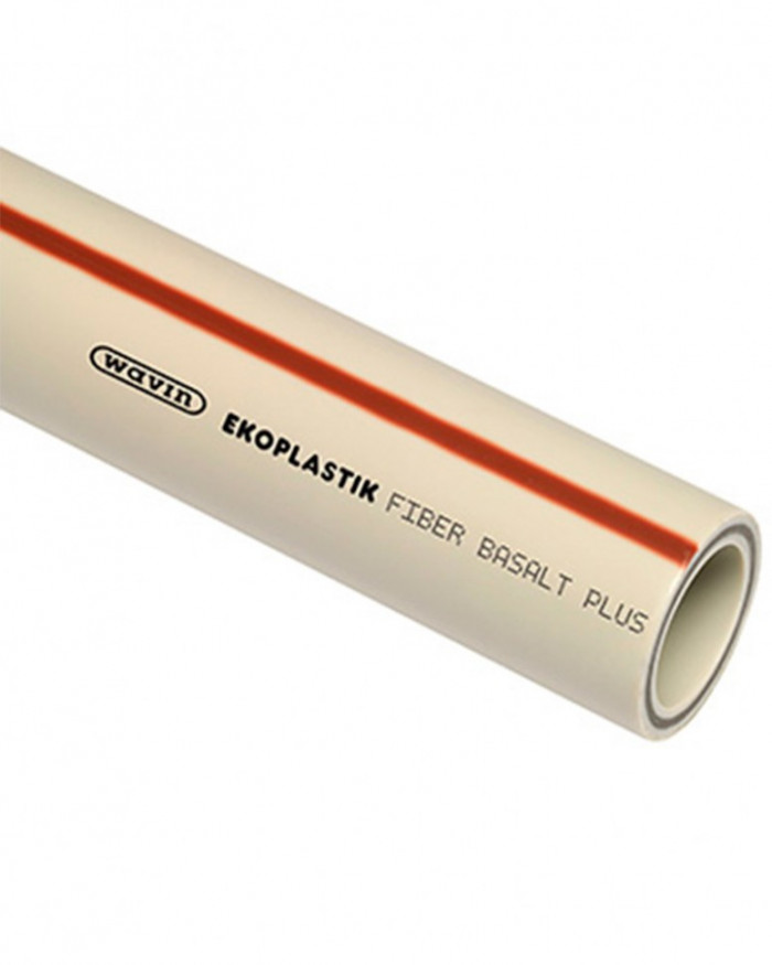 Ekoplastik ППР труба FIBER BASALT PLUS S3,2 50x6,9