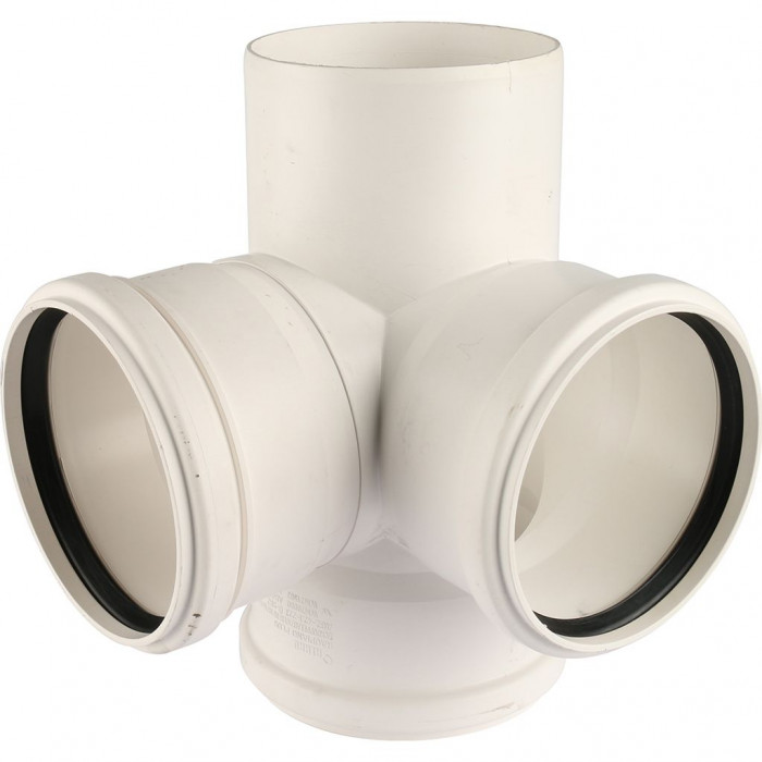 REHAU RAUPIANO PLUS Крестовина двухплоскостная 110/110/110/87