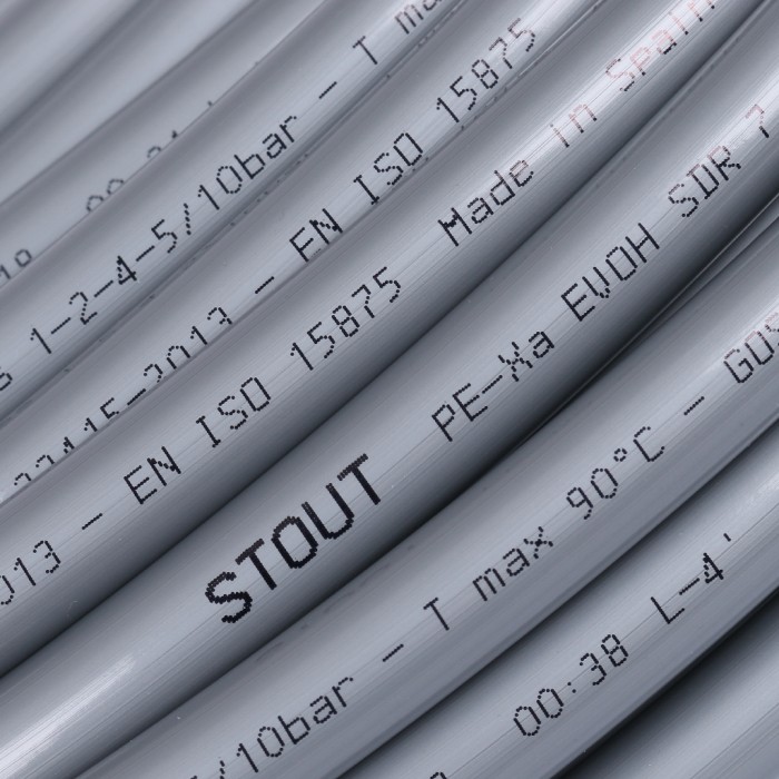 STOUT PEX-a труба из сшитого полиэтилена 16х2,2