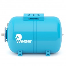 Бак мембранный для водоснабжения горизонтальный WESTER WAO 150