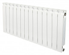Радиатор биметаллический секционный STOUT STYLE 500 500 мм 10 секций боковое белый 