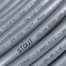 STOUT PEX-a труба из сшитого полиэтилена 25х3,5 мм.