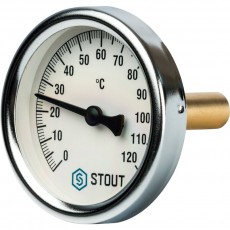 STOUT SIM-0001 Термометр биметаллический с погружной гильзой.
