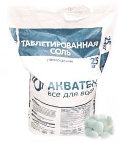 АКВАТЕК Соль таблетированная NaCl (25 кг)